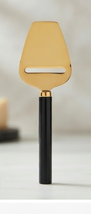 High Quality <b>Cheese</b> <b>Knife</b> <b>Set</b> With Gold Finished And Black Handles Elegant Durable Perfect For Home Kitchen Dining Use - Product Image 3