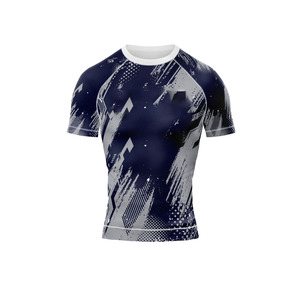 OEM Men's Performance Rash Guard Moisture Wicking Fitness Compression Wear Supplier - Product Image 2