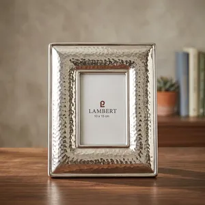 Handmade Agate Quartz Marble Photo <b>Frame</b> Luxury Rectangular Tabletop Picture Display Modern Home Office Decorative Gift Premium - Product Image 3