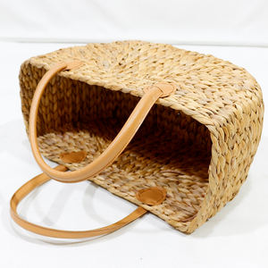 Artex Dong Thap Factory Woven <b>Handbag</b> Women <b>Straw</b> Tote Bag Handmade Vietnam Handicrafts Seagrass - Product Image 3