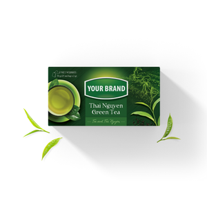 Té Matcha Genmaicha en Bolsitas para Infusión en Frío a Precio Competitivo, con Cajas de Empaque con Cordón para Bolsitas de Té - Product Image 4