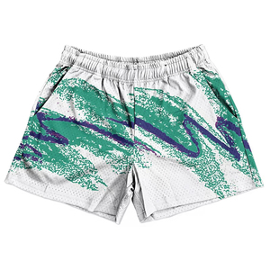 Shorts de Malla Sublimados 100% Poliéster para Hombre, para Natación, Running, Playa, Uso Casual, Diseño Personalizado, Secado Rápido - Product Image 5