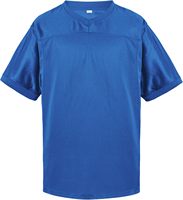 Maillot de football unisexe en modal et maille, col en V, manches courtes, respirant, anti-humidité, imprimé par sublimation, personnalisable