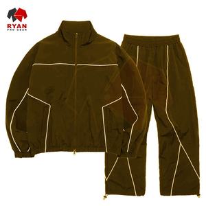 Chándal personalizado para hombre Ryan Pro Gear, transpirable, de color sólido, tallas grandes, con impresión o bordado de logotipo personalizado, venta al por mayor. - Product Image 2