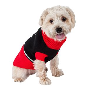 Maglione per Cani a Collo Alto con Motivo a Fiocchi di Neve, Abbigliamento per Animali Domestici alla Moda - Product Image 2