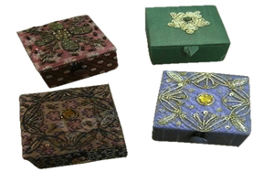 Latest Collection Hot Sell Lowellcraft Cotton Flower Theme Eco-Friendly Jewelry Gift Box Custom Logo High Quality Multi - Product Image 3
