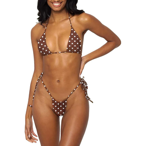 Plus Size <b>Bikini</b> <b>Set</b> Curve Inclusive Underwire Push Up Wide Straps High Waisted Ruched Front Tummy Control Full Coverage - Product Image 1