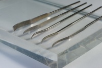 OEM ODM Mini fraises rotatives industrielles et DIY en carbure revêtu de diamant, type aiguille, coniques, pour gravure sur métal, grain 150-400