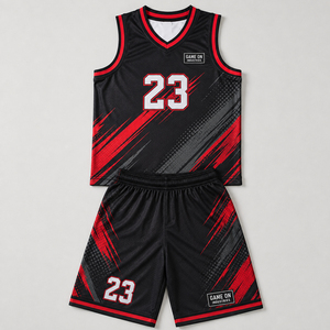 Premium Quality Hand Made Private Lable Fully Customized Made New Arrival Easy To Wear Breathable Lightweight Basketball Uniform - Product Image 1