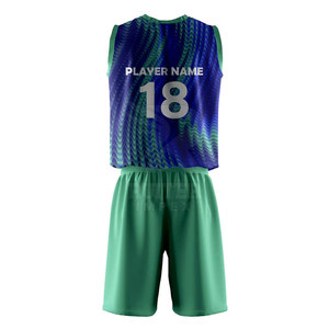Tenue de volley-ball haute performance, tissu jersey et short à séchage rapide, matière durable pour les clubs et les ligues. - Product Image 4