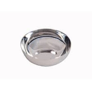 Bol de service en acier inoxydable, design minimaliste poli, compatible lave-vaisselle, bol en métal pour servir les aliments - Product Image 6