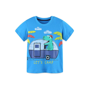 เสื้อยืดเด็กขายส่ง ส่งเร็ว สวมใส่สบายทุกวัน ผลิตจากผ้าฝ้าย รับผลิตแบบ OEM ODM - Product Image 1