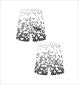 Ferocious <b>Men</b> <b>Tie</b> Dye Board Shorts Plus Size Mid Waist Elastic Closure Casual Short Shorts Sublimation Print White <b>Black</b> Pattern - Product Image 3
