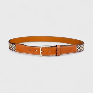 Ceinture polo unisexe en cuir, artisanale, durable, cousue, pour l'extérieur, décontractée, inspirée de l'équitation, de qualité supérieure, au look classique, ajustable, confortable et au design soigné. - Product Image 4
