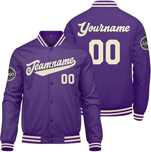 Custom Embroidery Chenille College Baseball Letterman Bomber Jacket Men Vintage Streetwear Blank Leather Sleeve Varsity Jacket - Product Image 2