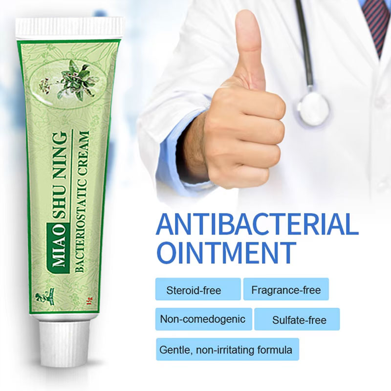 Herbal Antibacterial Ointment Can Soothe Dermatitis and Gently Relieve Itching Caused by Eczema and Tinea.