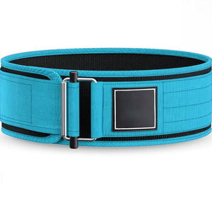 Adjustable Nylon Waist Support Belt with Buckle Closure for Strength <b>Training</b> and <b>Weight</b> Lifting Unisex Breathable Design - Product Image 4
