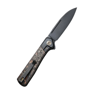 Cuchillos Plegables con Empuñadura Ergonómica Negra, Hoja de Acero Inoxidable, Diseño Compacto y Portátil para Camping, Senderismo y Tareas Diarias - Product Image 2