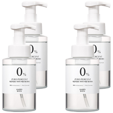 Happy Bath <b>Zero</b> Percent Hypoallergenic Foaming Hand Wash 4 Count 500ml Discounted Toilet Soap with Chemical Ingredients - Product Image 1