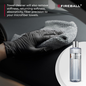 Toalla Limpiadora Fireball 500 ML, Toalla de Microfibra Potente para Limpieza de Autos, Fórmula Altamente Concentrada, Sin Residuos, Larga Duración - Product Image 2