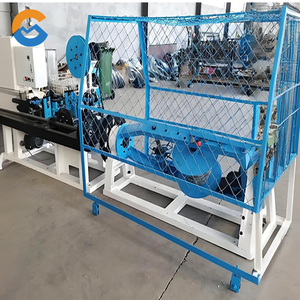 Hoge Efficiëntie Automatische Prikkeldraad Productie Machine Fabriek Prijs Prikkeldraad Vormen Nagelvormende Plc Componenten - Product Image 6