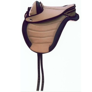 Selle d'équitation sans arceau en cuir de haute qualité, personnalisée, style western et anglais, pour l'équitation - Product Image 2