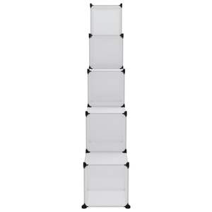 Contenedores Organizadores de Almacenamiento Cúbicos de Acero y Polipropileno Transparente - Product Image 5