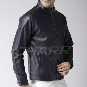 Chaqueta de cuero para hombre, estilo moderno y delgado, con comodidad suave y construcción de calidad duradera para uso diario en invierno. - Product Image 2