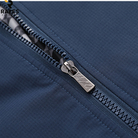 Blouson bomber en toile imperméable coupe-vent écologique confortable décontracté pour homme, veste légère coupe-vent 5 poches