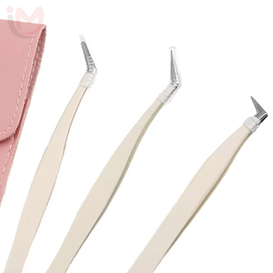 แหนบต่อขนตาปลายแหลมเรียบ ทำจากสแตนเลสอย่างดี ความยาว 10 มม. ความแม่นยำสูง - Product Image 2