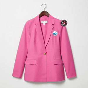 Costume sur mesure formel Jack and Jill America bleu de qualité supérieure |   Veste professionnelle tendance bleue pour une cérémonie d'anniversaire - Product Image 2