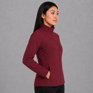 Chaqueta Softshell para Mujer, con Logotipo Personalizado, Resistente al Viento, Impermeable, Transpirable, Informal para Exteriores, de Alta Calidad - Product Image 2