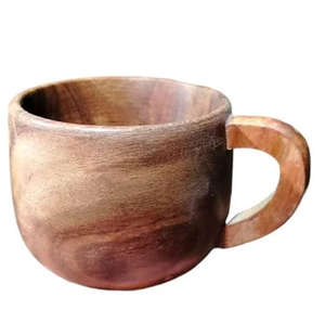 แก้วน้ำชาและกาแฟไม้ทรงกลมแบบใหม่ล่าสุด เหมาะสำหรับเป็นของขวัญในดีไซน์ที่โดดเด่นแต่หรูหรา - Product Image 3
