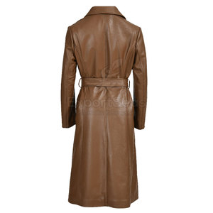 Servicios OEM: Abrigo Largo Casual Grueso de Lana para Mujer, Transpirable, Ropa de Invierno, Botones de Cuerno, Relleno de Fibra de Poliéster y Piel de Visón - Product Image 3