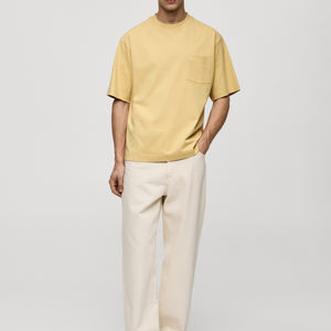 T-shirt Homme Personnalisé de Haute Qualité, Nouvelle Collection, Couleur Unie, Meilleure Vente, Prix Abordable, Séchage Rapide, Confortable et Respirant, 100% Coton - Product Image 5