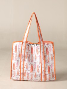 OEM Assorted Cotton Tote <b>Bag</b> - Unique Artisan <b>Reusable</b> Shopper Handbag - Product Image 1