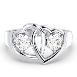 Bagues de fiançailles REYES en argent sterling 925 avec moissanite taille brillant 0,94 carat – Prix de gros – Bijoux raffinés pour cadeau d'anniversaire - Product Image 1