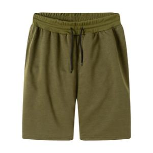 Pantalones cortos deportivos OEM de algodón de rizo francés para hombre al por mayor, pantalones cortos informales personalizados para entrenamiento, pantalones cortos deportivos sólidos de gran tamaño para gimnasio - Product Image 5