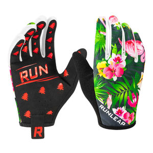 Gants de vélo de montagne VTT personnalisés, à doigts complets, respirants, antidérapants, compatibles écran tactile, avec fermeture auto-agrippante, unisexe, toutes tailles - Product Image 2