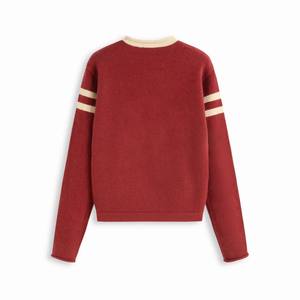 Suéter de Punto Estilo Universitario, Grueso y Cálido para Invierno - Jersey Térmico de Punto para Mujer, Color Sólido, Elegante y Transpirable 2026 - Product Image 5
