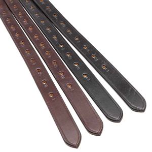 Correas de Cuero Inglesas Clásicas de Primera Calidad, Personalizables, con Hebillas Ajustables de Acero Inoxidable de Lujo para Caballos Western - Product Image 6