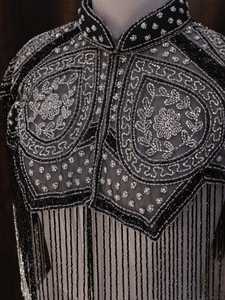 Handmade Embroidery <b>Sequins</b> Beaded ODM Party Poncho/Fringed <b>Top</b>-Eco-Friendly Breathable <b>Women's</b> Sexy Summer <b>Top</b> - Product Image 4