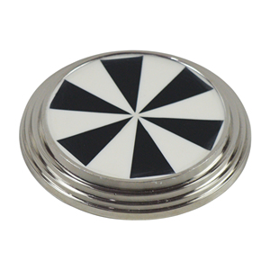 Beautiful Metal Seep Flower With Enamel Coaster Excellent Design Handmade Customize <b>Table</b> Decoration Coaster Affordable Price - Product Image 3