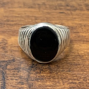 แหวนออนิกซ์สีดำ น้ำหนัก 7.2 กรัม - Product Image 1
