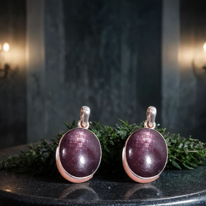 925ทำด้วยมือจี้เงิน unisex ที่ทำจากทับทิมธรรมชาติที่เป็นเอกลักษณ์สร้อยคอสไตล์ชาติพันธุ์1.2นิ้วสำหรับงานปาร์ตี้ของเด็ก - Product Image 3