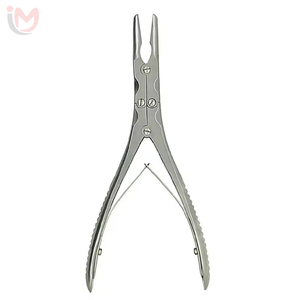 Pince à os en acier inoxydable de haute qualité, type Cleveland courbée 6,5 pouces, pour chirurgie orthopédique, OEM - Product Image 2