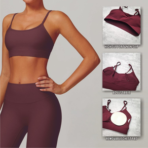 Sujetador Deportivo para Niñas, Personalizado, Sin Costuras, Ecológico, Transpirable, de Secado Rápido, Soporte Medio, Tejido Elástico Cómodo - Product Image 2