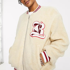 Chaqueta Polar para Hombre con Cuello Alto, Nueva Llegada en Línea, con Logotipo Frontal, Chaqueta de Invierno - Product Image 3