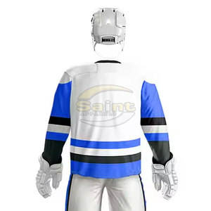 Uniforme de Hockey sur Glace Professionnel Personnalisé pour Hommes Adultes 2026 – Nouveau Design Respirant en Polyester Léger à Manches Longues - Product Image 6