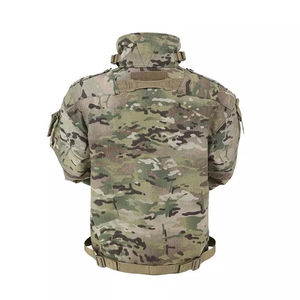Chaqueta de lona encerada impermeable moderna personalizada para hombre, con flechas de carbono, para caza de aves y ciervos en invierno - Product Image 2